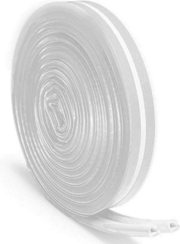 2x Tochtstrip vochtbestendig zelfklevend wit - 2 x 3 meter - tochtband