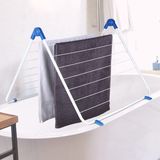 Wasrek / droogrek voor in bad 60 - 120 x 65 cm - Bad wasrekken - Wassen/kleding drogen - Droogrekken - Waslijnen