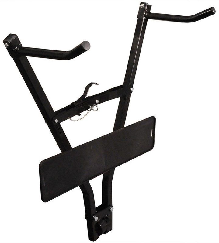 Fietsendrager met kentekenplaathouder - Auto trekhaak fietsendrager - Auto accessoires