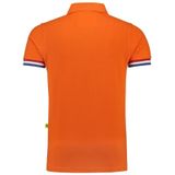 Lemon & Soda - Oranje Polo Shirt - Grote Maten - Heren - Nederland Supporter
