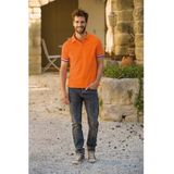 Lemon & Soda - Oranje Polo Shirt - Grote Maten - Heren - Nederland Supporter