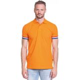 Lemon & Soda - Oranje Polo Shirt - Grote Maten - Heren - Nederland Supporter