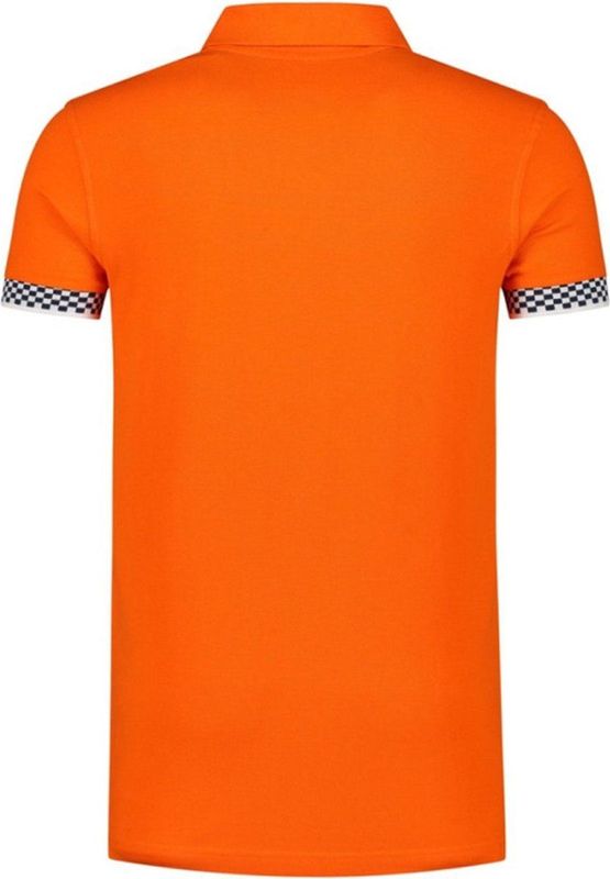 Lemon & Soda - Polo Shirt - Oranje - Katoen - Voor Heren