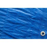 Afdekzeil/grondzeil blauw 2 x 3 meter - Beschermzeil - Blauw zeil - Klusbenodigdheden/tuinbenodigdheden