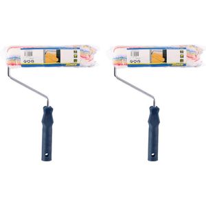 Kinzo - Vacht Verfroller - Multi - Kunststof - 2x 25 cm