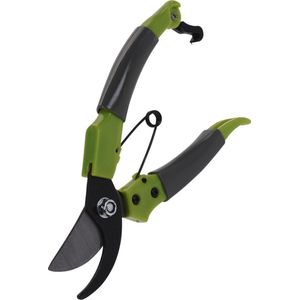 Pro Garden Snoeischaar - papegaaienbek - groen - 25 cm - tuingereedschap