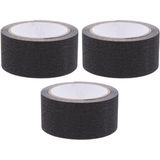 Set van 3x Anti Sliptape Zwart 50 Mm X 5 M - Klustape - Anti-slip - Antislip