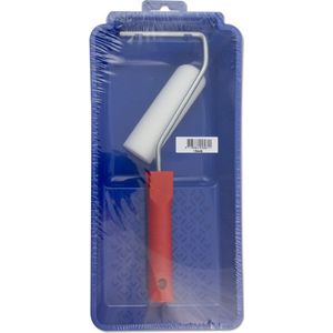 Verfroller - Wit - Kunststof - 10 cm Breedte