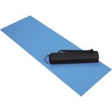 Blauwe fitness mat - 60 x 170 cm