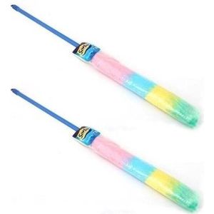 Sorbo Plumeau - multikleur - kunststof - 115 cm - met telescoopsteel - plumeaus