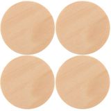 Houten schijven/cirkels/rondjes - 12x - dia 9 cm - Hobby/knutselmateriaal - zelf beschilderen - Hobbydecoratieobject