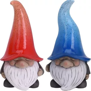 Rvtkak Zombie Kabouter Tuinbeeld Met Zonnelicht – Griezelige Decoratie Voor Halloween & Gotische Tuin