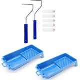 Benson - Verfrollers Set - Multi - Kunststof - Inclusief Beugels en Bakjes