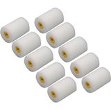 10x Verfroller / Schuimrollers Fijn - 5 cm - Verfrollers Geschikt Voor Diverse Soorten Verf