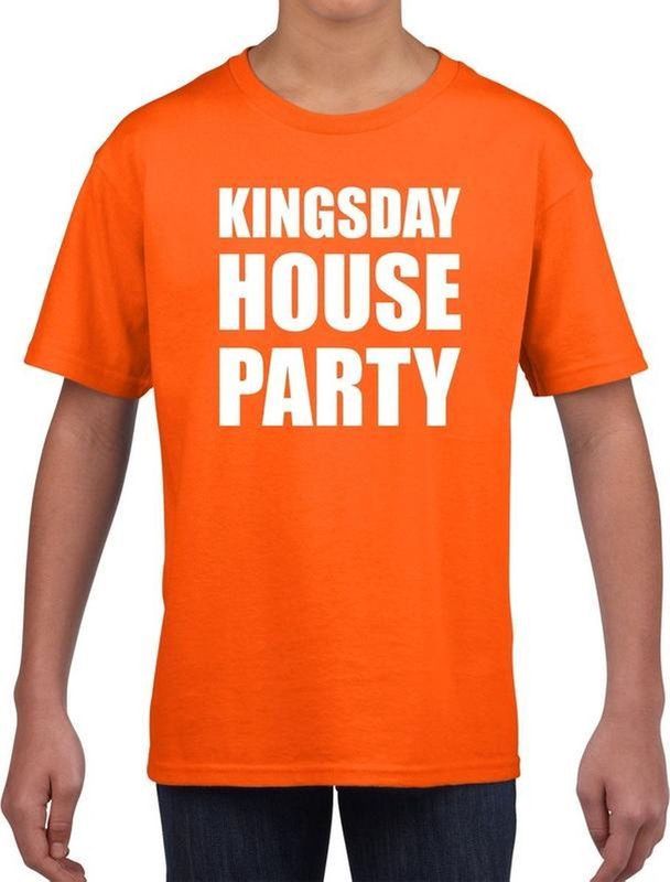 Bellatio Decorations - Kingsday T-shirt - Oranje - 100% Katoen