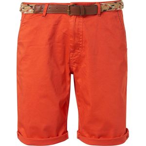 No Excess Short Garment Dye Oranje - Heren - Korte broek
