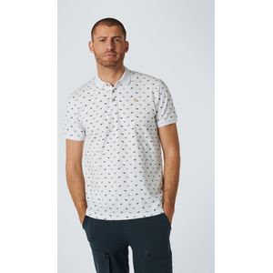 No Excess - Polo - Cream - Katoen