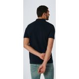 No Excess - Polo - Donkerblauw - Biologisch Katoen - Garment Dyed Look