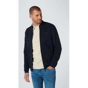 No Excess - Sweat Vest - Night - Jacquard Stof - Volledige Ritssluiting