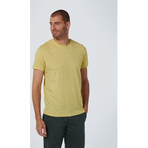 No Excess Mannen Ronde Hals T-Shirt Limoen