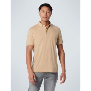 No Excess Mannen Poloshirt Zand
