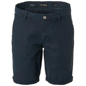 NO EXCESS - 198190307 - Short With Linen Garment Dyed Chino