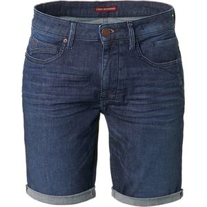 No Excess Mannen Denim Shorts Denim Blauw