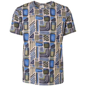No Excess T-Shirt Druck Blau - Größe XL