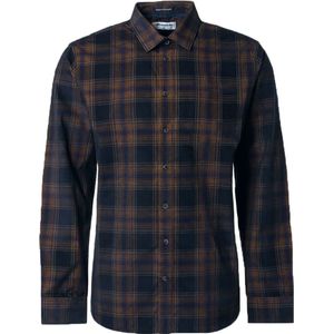 No Excess - Overhemd - Blauw Dessin - 100% Katoen