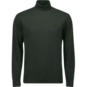No Excess - Pullover Rollneck - 2 Kleuren - Melange Donkergroen