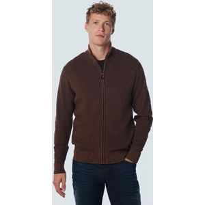 No Excess Mannen Vest Pullover Bruin