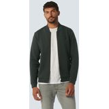 No Excess - Vest - Melange Dark Steel - Met Ritssluiting