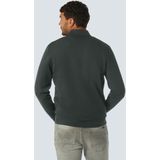 No Excess - Vest - Melange Dark Steel - Met Ritssluiting