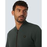 No Excess - Vest - Melange Dark Steel - Met Ritssluiting