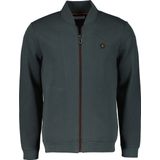 No Excess - Vest - Melange Dark Steel - Met Ritssluiting