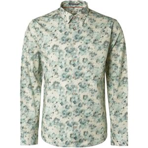 No Excess - Overhemd - Lange Mouw - Print Allover - Pacific