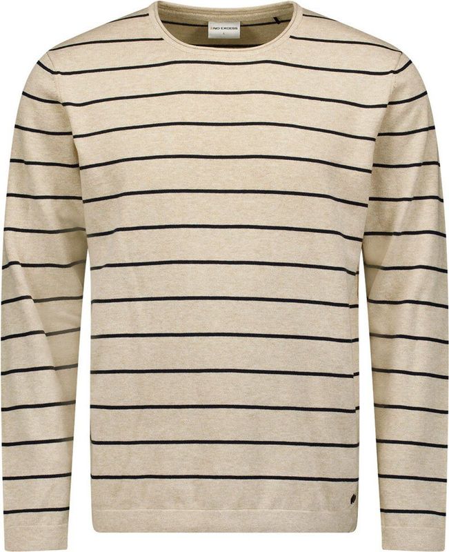 No Excess Mannen Pullover Ronde Hals Room