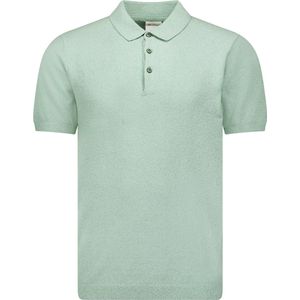 No Excess Overhemd lange mouw linnen mint