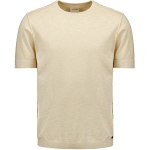 No Excess Mannen Tijdloos T-Shirt - Comfortabel En Stijlvol Voor Elke Gelegenheid Donker Beige