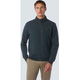 No Excess - 25100823SN - Vest - Blauw - Twill Jacquard