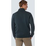 No Excess - 25100823SN - Vest - Blauw - Twill Jacquard