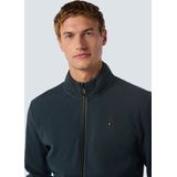 No Excess - 25100823SN - Vest - Blauw - Twill Jacquard