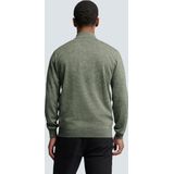 No Excess Mannen Pullover Met Halve Rits Grijs