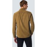 No Excess Mannen Corduroy Overhemd - Stijlvol En Comfortabel Khaki