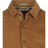 No Excess Mannen Corduroy Overhemd - Stijlvol En Comfortabel Khaki