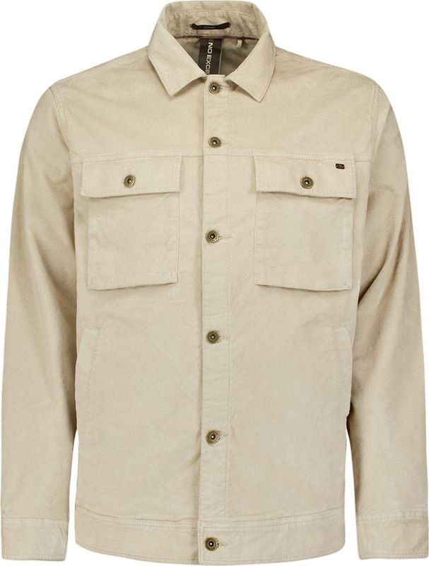 No Excess Overshirt Beige
