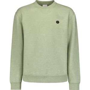 No Excess Mannen Sweater Met Backprint Grijs