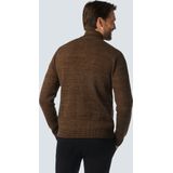 No Excess Mannen Jacquard Vest Bruin