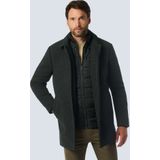 No Excess - Mid-Lengte Jas - Wolmix - Zwart