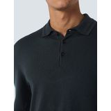 NO-EXCESS Trui Stijlvolle Polo Met Halve Zip 25210846 078 Night Mannen